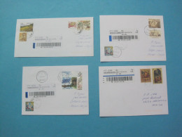 Delcampe - Lot 4 Recommande Covers Sid To Brezovia, Drajkovce Dragash Strpce Serbia Kosovo 2015,16 Those Post Do Not Exist Any More - Serbie