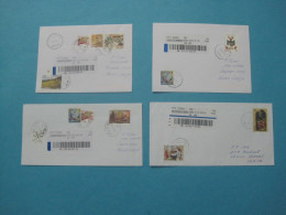 Delcampe - Lot 4 Recommande Covers Sid To Brezovia, Drajkovce Dragash Strpce Serbia Kosovo 2015,16 Those Post Do Not Exist Any More - Serbie