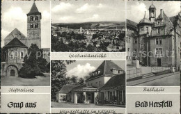 Delcampe - Bad Hersfeld Stiftsruine Gesamtansicht Rathaus Wandelhalle Kurpark - Bad Hersfeld