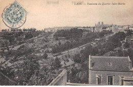 Delcampe - LAON - Panorama Du Quartier Saint Martin - Très Bon état - Laon