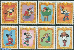 Delcampe - Ghana 1994 Mickey Mouse 8v, Mint NH, Sport - Golf - Art - Disney - Golf