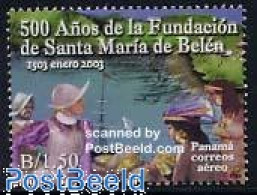 Delcampe - Panama 2002 Santa Maria De Belen 1v, Mint NH, History - Panama