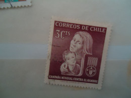 Delcampe - CHILE USED      STAMPS  FOOD F.A.O. MOTHER AND CHILDREN - Chile