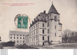 Delcampe - 17) SAINTES - INSTITUTION NOTRE DAME DE RECOUVRANCE - VUE GENERALE (COTE ANCIEN) - Saintes