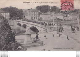 Delcampe - C19-17) SAINTES - LE 6 EME  DE LIGNE RENTRANT DES MANOEUVRES - Saintes