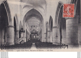 Delcampe - 17) SAINTES - EGLISE SAINT PIERRE - NEF PRISE DE L ' ENTREE - Saintes