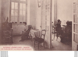 Delcampe - C17-17) SAINTES - EXTERNAT JEANNE D ' ARC - LE PARLOIR ET LA SALLE DE MUSIQUE - ANIMEE PIANO - 2 SCANS - Saintes