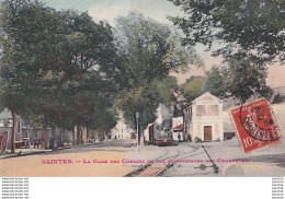 Delcampe - C15-17) SAINTES - LA GARE DES CHEMINS DE FER ECONOMIQUES DES CHARENTES  AVEC TRAIN - Saintes