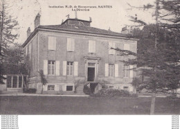 Delcampe - C16-17) SAINTES - INSTITUTION N. D. DE RECOUVRANCE - LA DIRECTION  - ( 2 SCANS ) - Saintes