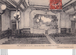 Delcampe - C14-35) REDON  - HOTEL DE VILLE  - LA SALLE DES FETES - Redon