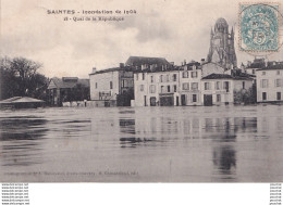 Delcampe - C15-17) SAINTES - INONDATION 18 FEVRIER 1904 -  FAUBOURG SAINT EUTROPE - DEROUET HORTICULTEUR - Saintes
