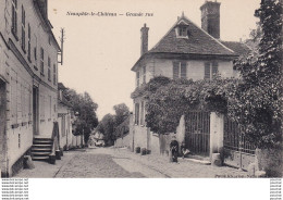 Delcampe - C13-78) NEAUPHLE LE CHATEAU - GRANDE RUE - ANIMEE - ( 2 SCANS ) - Neauphle Le Chateau