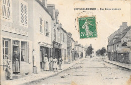 Delcampe - CHATILLON-EN-BAZOIS - Rue D'Aron Prolongée - Chatillon En Bazois