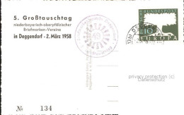 Delcampe - Deggendorf Donau Hafen Donaubruecke Rathaus - Deggendorf