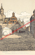 Delcampe - Gedenkenis Van Den Belfortstrijd Door A. Ost - Reuzenhallen - Mechelen - Mechelen
