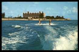 Delcampe - Barbados - Water Skiing And New Hilton Hotel - Barbados