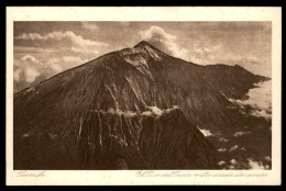 Delcampe - Tenerife - El Pico Del Teide Visto Desde Un Avion - Tenerife