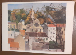 Delcampe - 78 Bougival Huile Sur Toile De Christian Ehlinger - Bougival