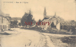 Delcampe - AUBANGE RUE DE L'EGLISE BELGIQUE BELGIUM - Aubange