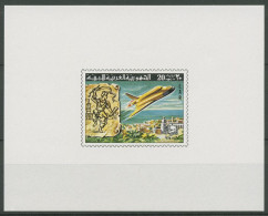Delcampe - Libyen 1977 100 J. Weltpostverein Space Shuttle 584 B Block Postfrisch (C29196) - Libye