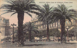 Delcampe - A686 Argentina Buenos Aires Casa De Gobierno Paseo Colon Vintage Postcard - Argentinien
