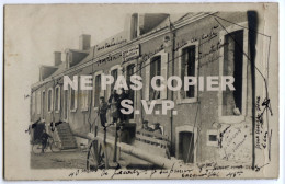 Delcampe - Vierzon (18) - Carte-photo - Projet De Café De La Traction, Moranges, 66 Rue Gustave Flourens - Rare Et Belle Animation - Vierzon