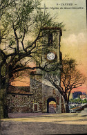 Delcampe - CPA Cannes Clocher De L'eglise Du Mont Chevalier - Cannes
