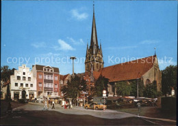 Delcampe - Flensburg Suedermarkt Mit St Nikolai Kirche - Flensburg