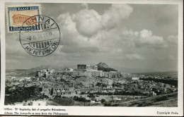 Delcampe - X13247 Greece, Maximum Card 8.2.1938,  The Acropolis,  Archeology, Mythology,, (see 2 Scan) - Monuments