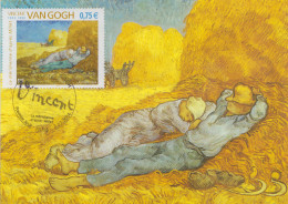 Delcampe - Carte   Maximum   1er  Jour   FRANCE   Oeuvre  De   Vincent   VAN  GOGH    2004 - 2000-2009