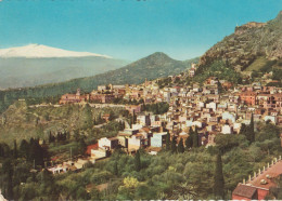Delcampe - 383-Taormina-Messina-Panorama Con L'Etna-v.1962 XSiracusa - Messina