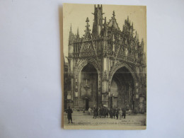 Delcampe - ALENCON  LE GRAND PORTAIL DE L EGLISE NOTRE DAME - Alencon