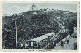 Delcampe - Collina Di Superga (Torino) Tram Filobus - VG FP - 1859 - Autres Monuments, édifices