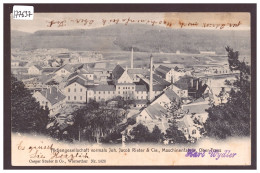 Delcampe - WINTERTHUR OBER TOESS - MASCHINENFABRIK JACOB RIETER & Cie - TB - Winterthur