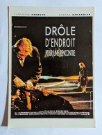 Delcampe - CP Affiche Cinéma Drôle D'endroit Pour Une Rencontre - Plakate Auf Karten