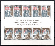 Delcampe - Monaco 1982 Mi Block 19 MNH (ZE1 MNCbl19) - 1982