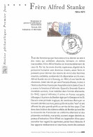 Delcampe - 2000 Notice Philatélique - Frère Alfred Stanke - Documents De La Poste