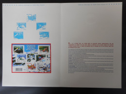 Delcampe - Document Officiel 2009 - Val D'Isère 2009 - Championnats Du Monde FIS Ski Alpin - Documents De La Poste