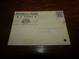 Delcampe - BC31-58  Cpa  Brasserie De La Bécasse Bruxelles P Steppé - Seneffe