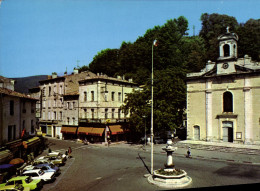 Delcampe - CPSM Dieulfit Place Chateauras - Dieulefit