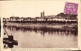 Delcampe - CPA Macon Vue Generale Du Quai Jean Jaures - Macon