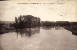 Delcampe - CPA Champigny Sur Yonne(Yonne) Les Bords De L'Yonne - Champigny