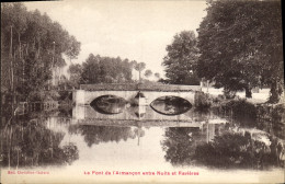 Delcampe - CPA Le Pont De L'Armancon Entre Nults Et Ravieres - Brienon Sur Armancon