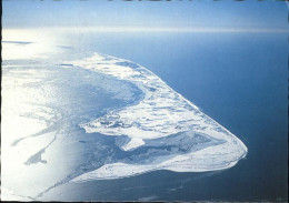 Delcampe - SYLT Insel Schleswig-Holstein Insel Im Schnee Fliegeraufnahme Ganze Insel Von N - Sylt