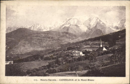 Delcampe - CPA Combloux Et Le Mont Blanc - Combloux