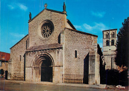Delcampe - CPM Belleville-sur-Saone (Rhone) L'eglise - Belleville Sur Saone