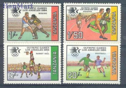 Delcampe - Tanzania 1984 Mi 242-245 MNH (ZS4 TNZ242-245) - Boxen