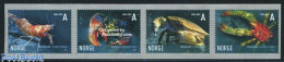 Delcampe - Norway 2007 Marine Life 4v S-a, Mint NH, Nature - Animals (others & Mixed) - Shells & Crustaceans - Crabs And Lobsters - Ungebraucht