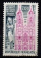Delcampe - FRANCE   -   1974 .  Y&T N° 1810 Oblitéré Cachet Rond  .   Basilique  De Saint-Nicolas De Port - Oblitérés