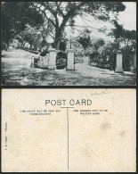 Delcampe - Gibraltar Old Postcard Alameda Upper Walk Entrance Gate - Gibraltar